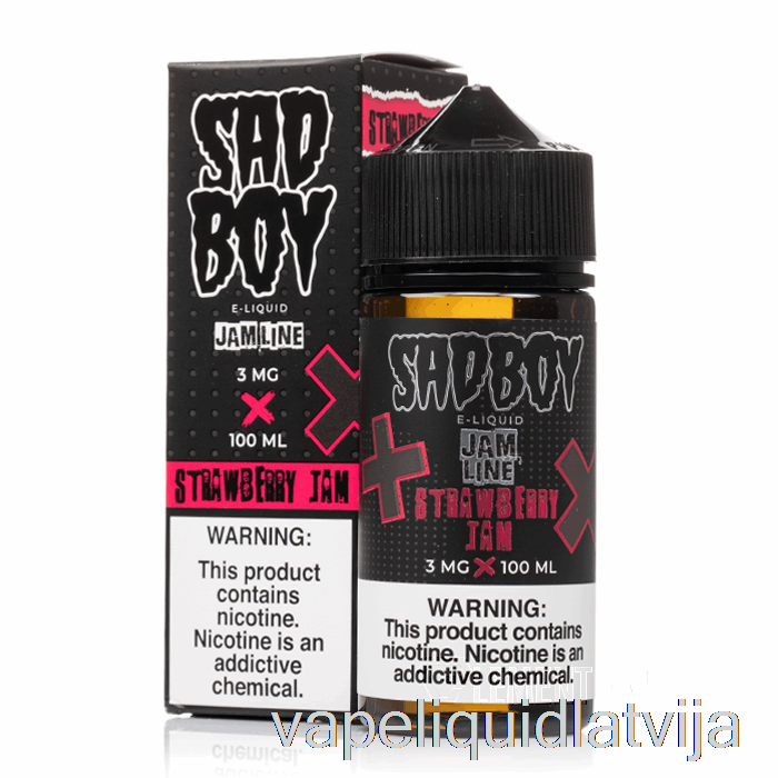 Zemeņu Ievārījums - Sadboy - 100ml 0mg Vape šķidrums